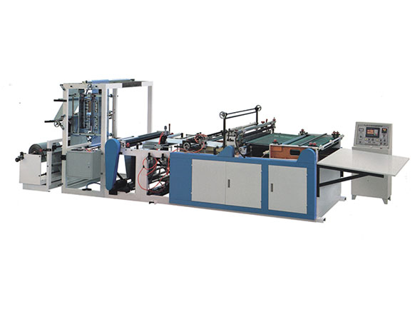 plastic film zipper bag making machine 