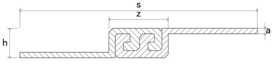 WIDTH 35MM (Slider zipper )