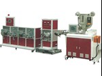 PE press lock machine zipper